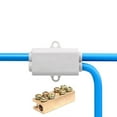 thumbnail image 2 of T-Type Terminal Block Quick Wire Connector 1000V 100A Cable Splitter, 2 of 10
