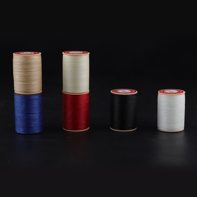 Sewing Waxed Thread,0.8mm Leather Sewing Wax Leather Thread Wax Thread Extended Durability