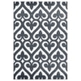 thumbnail image 2 of Porch & Den  Cutter Hand-Carved Area Rug Grey 2'7" x 4'2" 3' x 5' Living Room,Bedroom,Entryway Grey Rectangle, 2 of 5