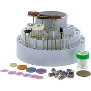 foredom accessory kit ak11 43 piece polishing finishing with rotating tool stand