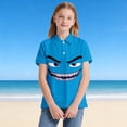 thumbnail image 5 of WOYY Boys Graphic Polo Shirt Summer Short Sleeve Turn Down Collar Tshirt Top, Sizes 3-14, 5 of 5