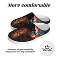 thumbnail image 6 of Kdxio Cool Tiger Women's Men's Slippers Plush Slip-On House Slipper for Winter Indoor Soft Cushion Non-slip Fluffy Slides Slippers-37/38, 6 of 7