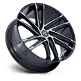 thumbnail image 2 of 26x10 DUB DC275 Blaze Gloss Black W/ Machined Face Wheel 6x5.5 (25mm), 2 of 3