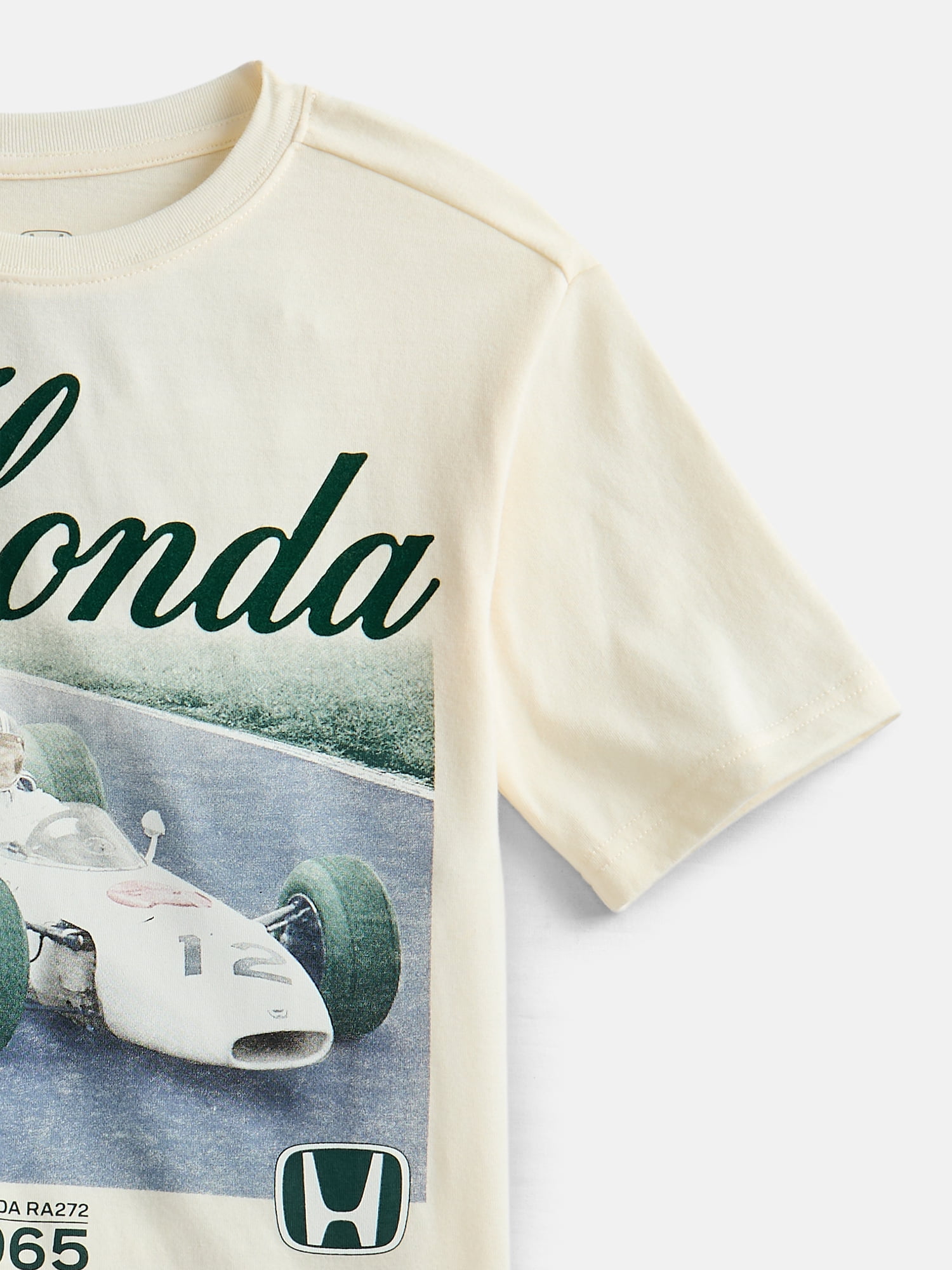 Honda 1965 Boys Retro Graphic Tee with Short Sleeves, Sizes 4-18