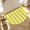 Yellow, variant on Half Circular Door Mat 16"x24", Thanksgiving Pumpkin Absorbent Non Slip Welcome Mats for Front Door, Fall Farmhouse Eucalyptus Leaves Diatomaceous Entryway Rug for Bathroom Kitchen Apartment Entrance
