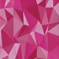 thumbnail image 1 of Ahgly Company Indoor Square Patterned Dark Hot Pink Abstract Area Rugs, 4' Square, 1 of 6