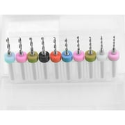 Precision Micro Drill Bit Set, Tungsten Carbide Bits For Miniature CNC Work, Offering High-Precision Engineering And Wide Application, Compatible with Dremel Tools