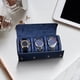 thumbnail image 3 of Estuche de almacenamiento para reloj Hugo Relojes Case PU Azul, 3 of 10