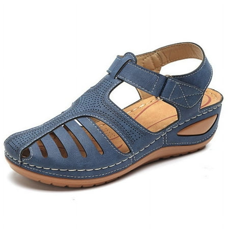 Summer Wedge Sandals for Women Fashion Non Slip Beach Shoes Woman Lightweight Casual Platform Sandalias Mujer Plus Size A3
