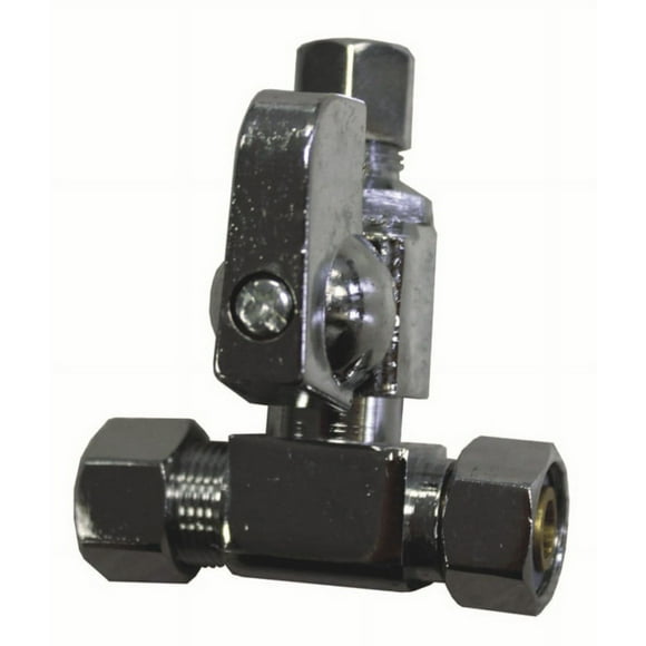 1/4" x 3/8" x 3/8" Compression Tee Valve