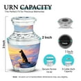 thumbnail image 2 of SABURIAL Dog Urn - Small Funeral Urn - Mini Burial Urns For Human Ashes Adult Female - Little Cremation Urns For Male Dad Ash - 3 Inch Set Of 2, 2 of 7