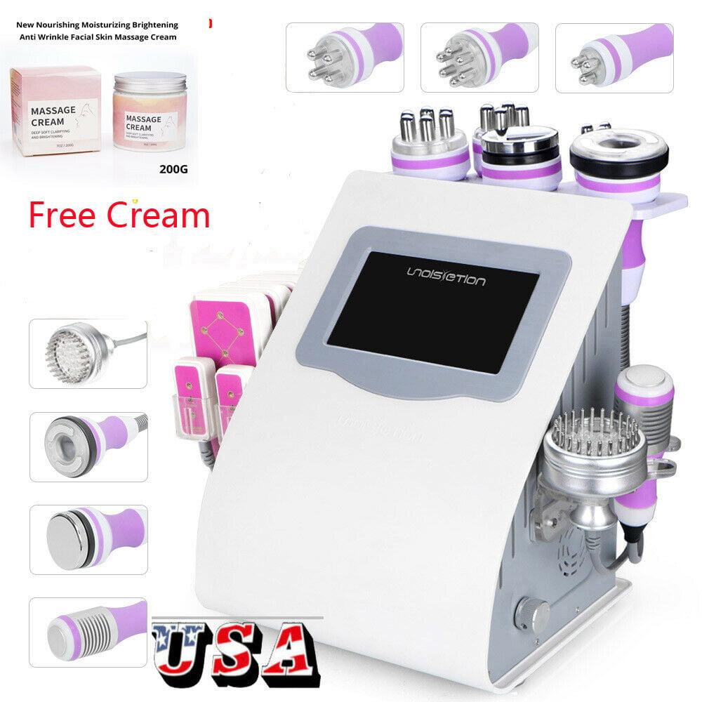 5in1 Ultrasound Cavitation Radio Frequency Vacuum RF Slimming SPA Beauty Machine 