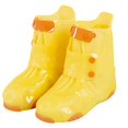 thumbnail image 6 of Tnobhg 1 Pair Kids Rain Shoe Cover Silicone Anti-slip Thickened Wear Resistant Sole Waterproof Outdoor Children Boys Girls Rain Boot Overshoe Protector, 6 of 7