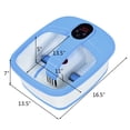 thumbnail image 6 of Topbuy Portable Foot Spa Bath Massager Feet Tub with Automatic Massage Rollers Blue, 6 of 7