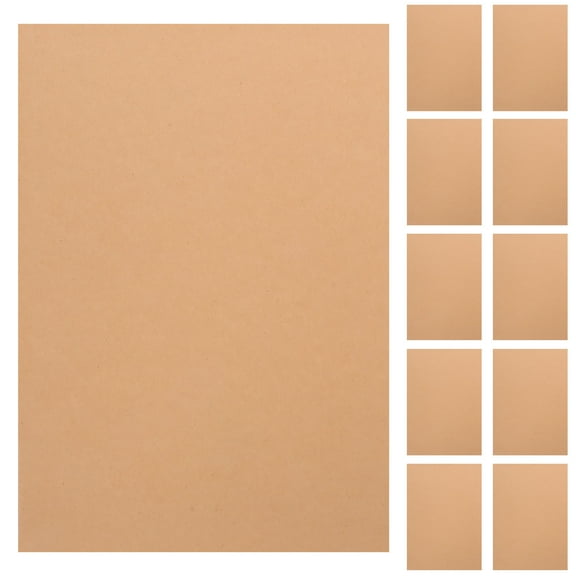 100 Sheets Kraft Cardstock Scrapbook Paper Handmade Hard Full-open Thickened