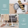 thumbnail image 6 of Orange Boho Geometric and Plant Pattern (2) Kitchen Rugs Sets Of 3,Kitchen Runner Rugs Non Skid Washable,Decorative Kitchen Floor Mats for Kitchen,Sink,Laundry,17"x30"+ 17"x47" + 17"x59", 6 of 6