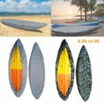 thumbnail image 3 of LUVCMFT 6.8-14.8ft Waterproof Kayak Canoe Cover 210D Storage Dust Cover Boat Protection Silver, 3 of 8