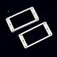 thumbnail image 3 of Set of 2 Humbucker Pickup Mounting Rings for bridge and neck pckups,Curved bottom,White, 3 of 4