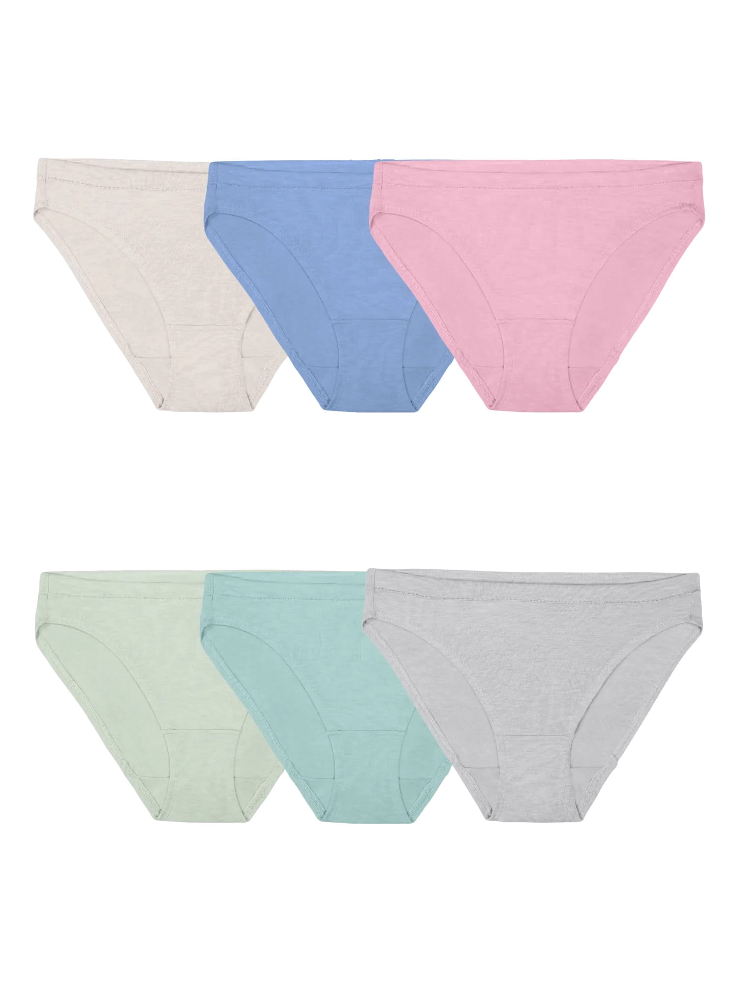 Fruit of the Loom Women's Beyondsoft Underwear, Ultra-Soft Modal Panties, Multiple Styles, 6-Pack, Sizes S-2XL