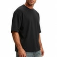 thumbnail image 5 of Qiyinn Men's Heavy Weight Crew Neck T-Shirt Mens Premium Cotton Tee, 5 of 5