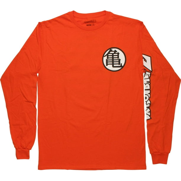 Dragon Ball Dragon Ball Z Kame Symbol Long Sleeve T Shirt Walmart Com Walmart Com