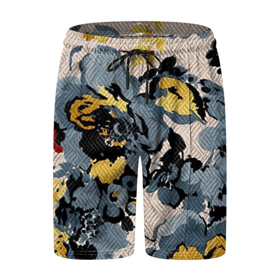 Vedolay Summer Casual Short Sets Men's Summer Shirt & Shorts Set Two Piece Casual Sports Outfits,Gray 3XL