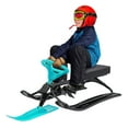 thumbnail image 6 of Snow Sled for 3-15 Years Kids Skiing With Two Serrated Foot Brakes Modern Green Snow Racer Sled, Ski Sled Slider Board, 6 of 26