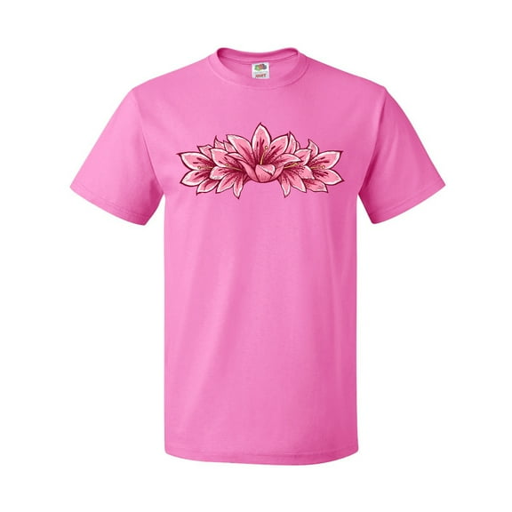 Inktastic Pink Lilies T-Shirt