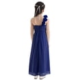 thumbnail image 4 of MSemis Kids One-shoulder Floor Length Flower Girl Dress, 4 of 4