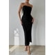 thumbnail image 3 of Vestido PRETTYGARDEN Maxi Bodycon Strapless Negro XXL, 3 of 6