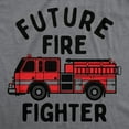 thumbnail image 2 of Future Fire Fighter Baby Bodysuit Funny Sarcastic Fire Truck Graphic Novelty Jumper for Infants, 2 of 8