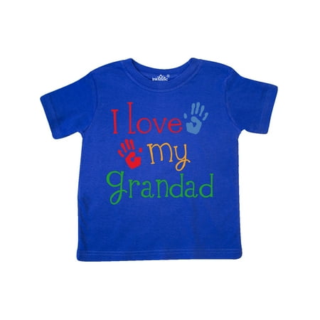 

Inktastic Grandad Grandkids Handprints Gift Toddler Boy or Toddler Girl T-Shirt