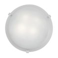 thumbnail image 1 of Access Lighting 23020LEDD-WH-WH Mona Dimmable Led Flush Light - White, 1 of 1