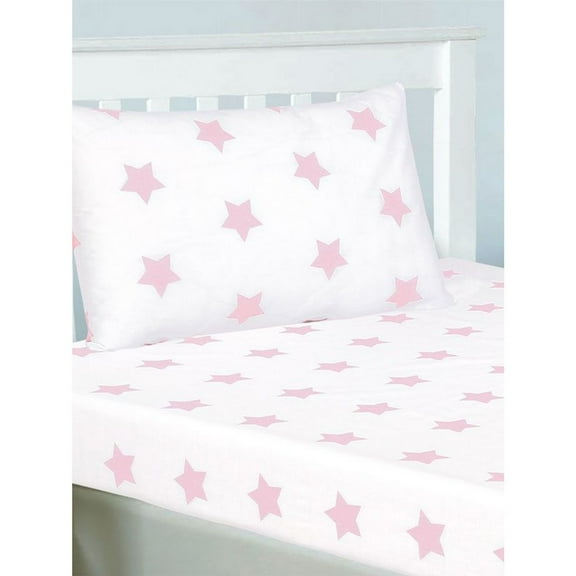 Bedding & Beyond Boys/Girls Stars Fitted Sheet