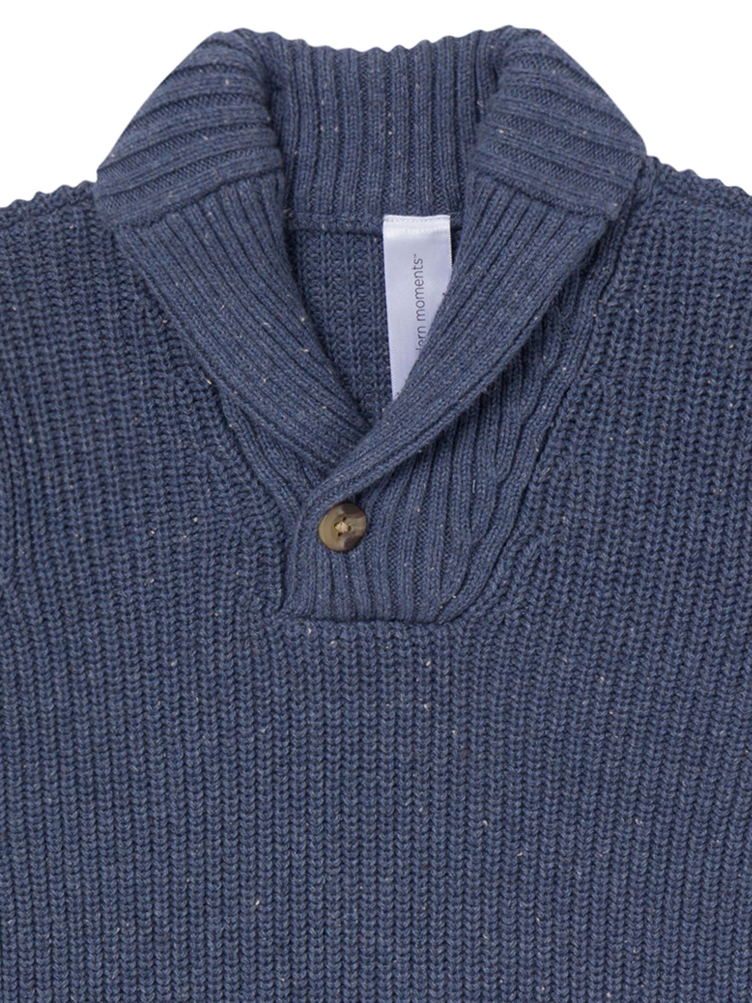 Modern Moments by Gerber Toddler Boy Shawl Collar Sweater, 12 Months - 5T