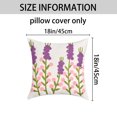 thumbnail image 6 of REGALWOVEN 2 Packs Boho Decorative Throw Pillow Covers Embroidery Flowers Square Pillows for Living Room Bedroom Sofa Multicolor-2 18" x 18", 6 of 6