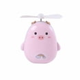 thumbnail image 1 of Agiferg Led Light Cartoon Beauty Mirror Mini USB Small Fan Creative New Gift Portable, 1 of 1