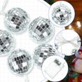 thumbnail image 4 of String Lights Cunno 40 LED Disco Ball, 3 m, funciona con pilas, 4 of 7