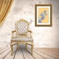 thumbnail image 3 of Bush, Marie 11x14 Gold Ornate Wood Framed with Double Matting Museum Art Print Titled - Netherlands, Venlo Delphinium parfait flowers, 3 of 4