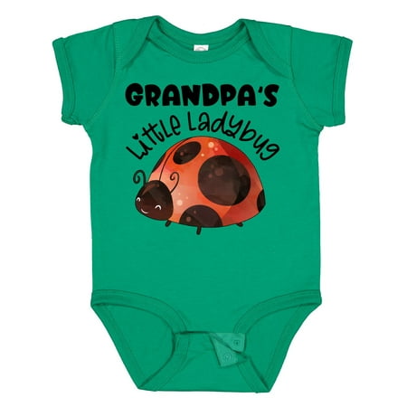 

Inktastic Grandpa s Little Ladybug Gift Baby Boy or Baby Girl Bodysuit