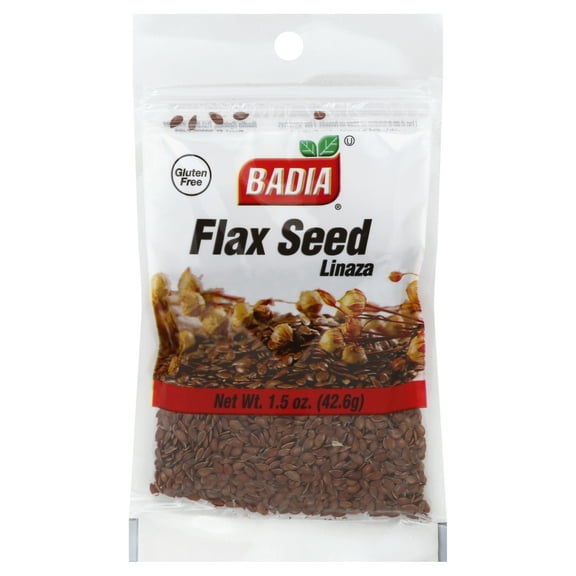 Badia Flax Seed Cello 1.5 oz (Pack Of 24)