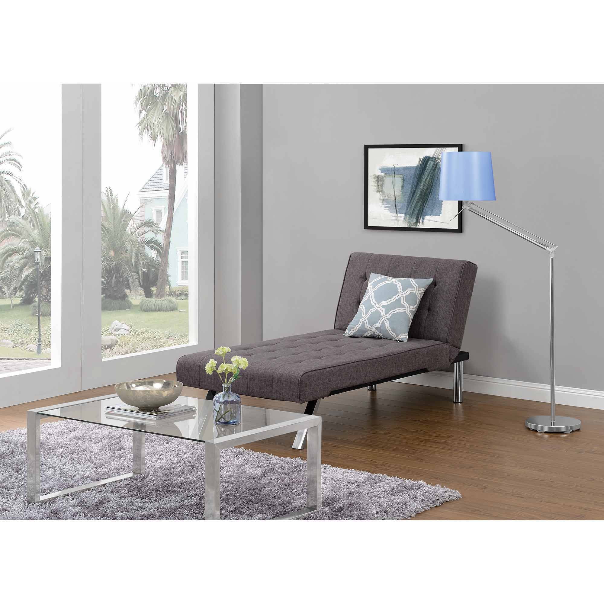 Jasper Coil Futon Gray Linen Walmart