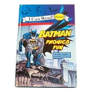 Pre-Owned I Can Read! BATMAN PHONICS FUN 12 Story Book DC Super Hero Stories Hardcover 0062127896 9780062127891 John Sazaklis