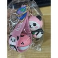thumbnail image 4 of Xihbxyly Llavero de Panda, Adorable Colgante de Pvc, Impresión a Color de Doble Cara, Correa Versátil para Teléfono Móvil, Cordón para Credencial de Oficina, Accesorio Divertido para Adultos, Tamaño, 4 of 4