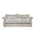 thumbnail image 6 of Newboti Furniture Adkins Beige Linen Daybed W/Trundle (Twin) 73385, 6 of 6