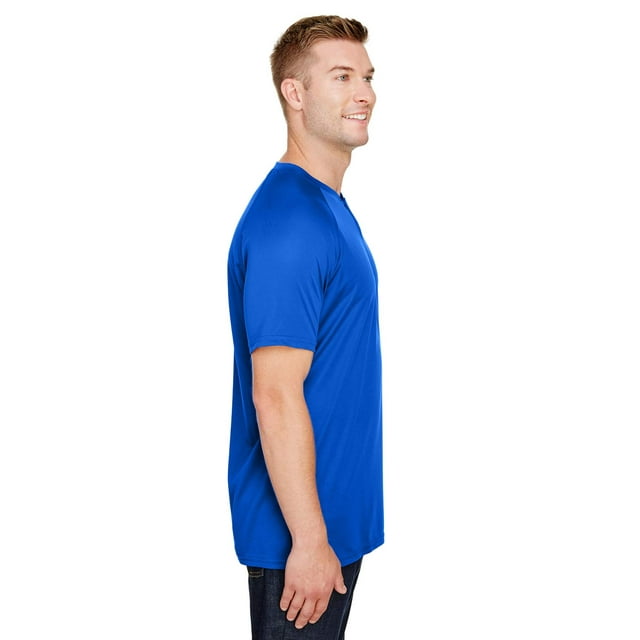Augusta sportswear Men's Attain Wicking Two Button Baseball Jersey