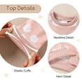 thumbnail image 2 of ZOEREA Toddler Baby Girl Clothes Long Sleeve Pullover Tops + Pants Set Floral Print Sweatsuit Fall Winter Outfits 6M-4T, 2 of 5