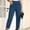 Blue, variant on Corduroy Casual Pants for Women 2024 Vintage Solid High Waisted Trousers with Pockets Straight Leg Comfy Lounge Pants Fall
