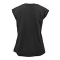thumbnail image 4 of Gibobby Camiseta sin mangas para mujer, de girasoles, sin mangas, suelta, informal, blusa(Negro,M), 4 of 4