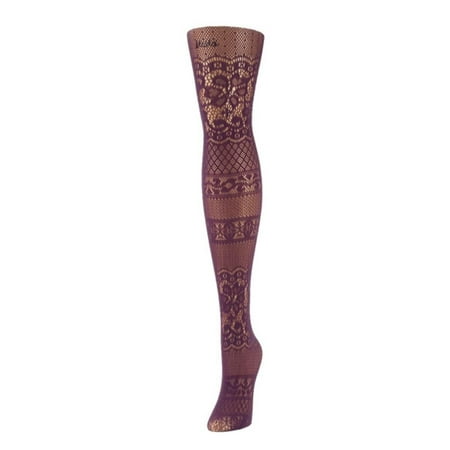 

Infinity Women s Floral Patch Net Tights